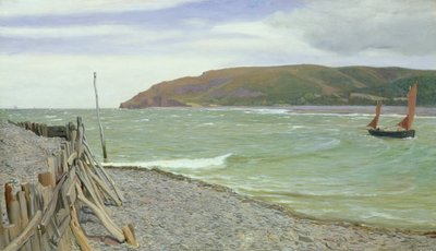 Porlock Bay, 1891 door Charles Napier Hemy