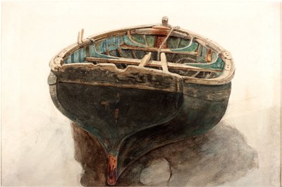 Studie van een Bootje door Charles Napier Hemy