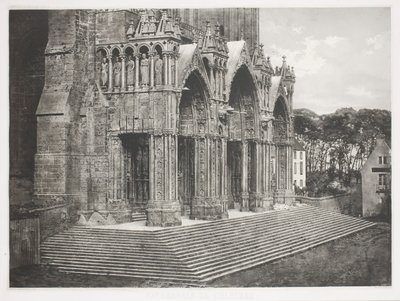 Cathedrale de Chartres door Charles Nègre