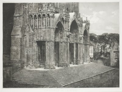 Cathedrale de Chartres door Charles Nègre