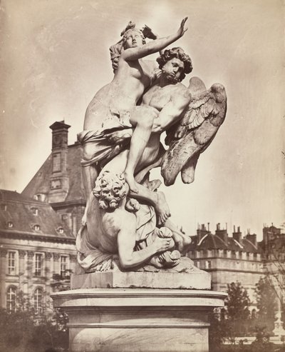 Standbeeld van de Tuilerieën: G. Marsy en A. Flamen: Boreas ontvoert Orythie door Charles Nègre