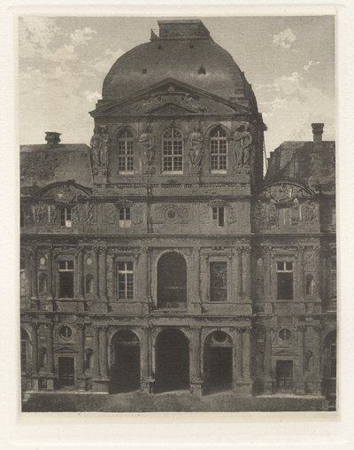 Planche VII – Le Louvre, Pavillon de l