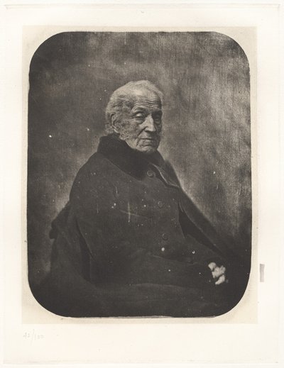 Plaat X – Portret van Prins Adam Georges Czartorisky, door Nadar door Charles Nègre, Nadar, André Jammes