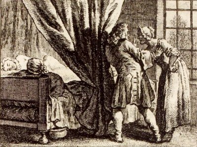De Rossignol door Charles Nicolas Cochin