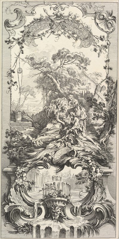 Triomf van Pomona door Charles Nicolas Cochin