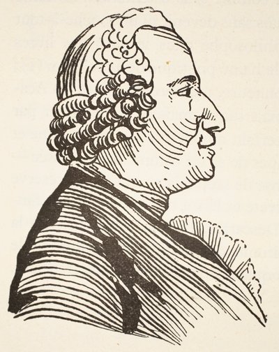 Diderot, kopie door Boris Mestchersky (d.1957), illustratie uit 
