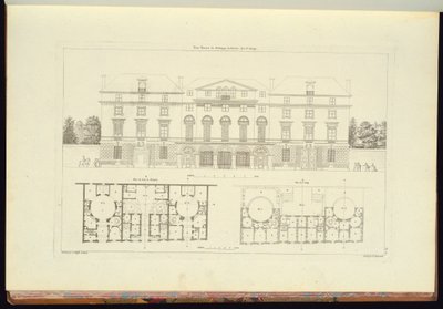 Gebonden prent (Frankrijk) door Charles Nicolas Ransonnette