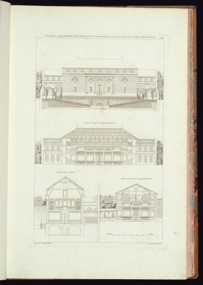 Gebonden afdruk (Frankrijk) door Charles Nicolas Ransonnette