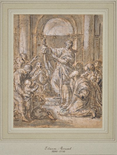 Judith en het hoofd van Holopherne door Charles Parrocel