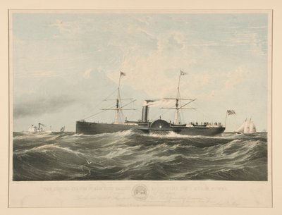 Het Stoomschip van de Verenigde Staten Baltic door Charles Parsons