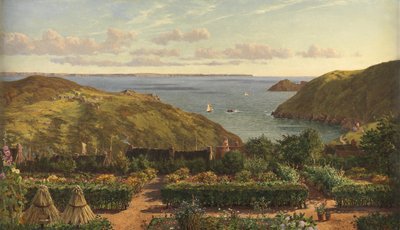 Vanuit mijn Raam in Solva, 1862 door Charles Parsons Knight