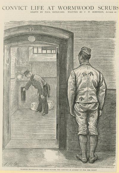 Gevangenisleven in Wormwood Scrubs door Charles Paul Renouard