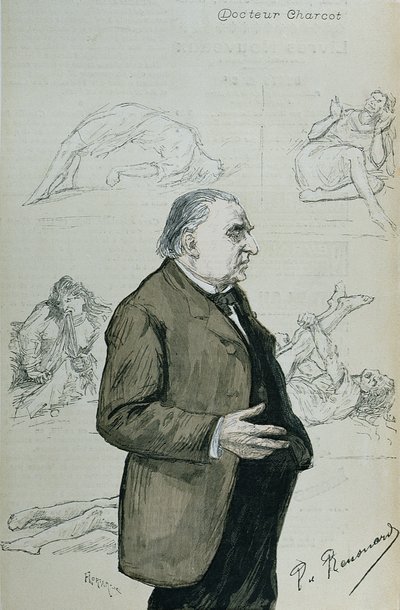 Dokter Jean Martin Charcot (1825-93) en de Hysterici, uit 