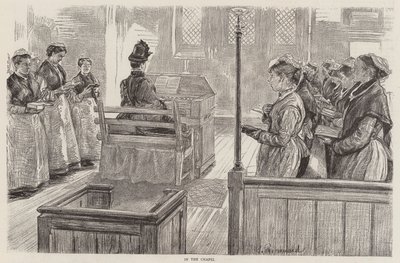 Het Leven van Vrouwelijke Gevangenen in Woking door Charles Paul Renouard