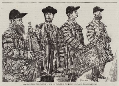 Het jubileum van Hare Majesteit de Koningin door Charles Paul Renouard