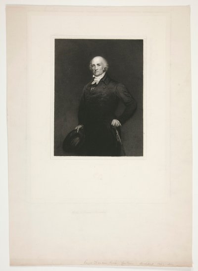 Portret van Pierre-François Léonard Fontaine door Charles Percier