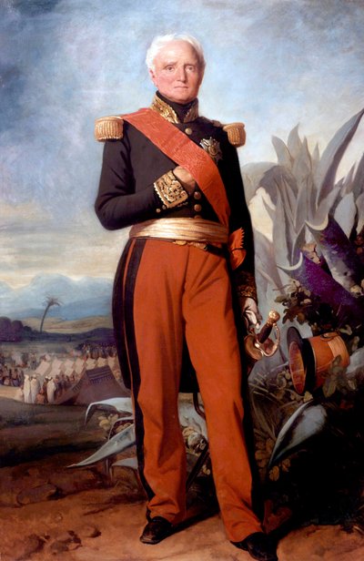Thomas Robert Bugeaud de la Piconnerie, maarschalk van Frankrijk in 1843 door Charles Philippe Lariviere