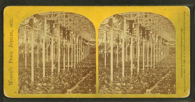 Wereldvrede Jubileum, of het Boston Coliseum door Charles Pollock
