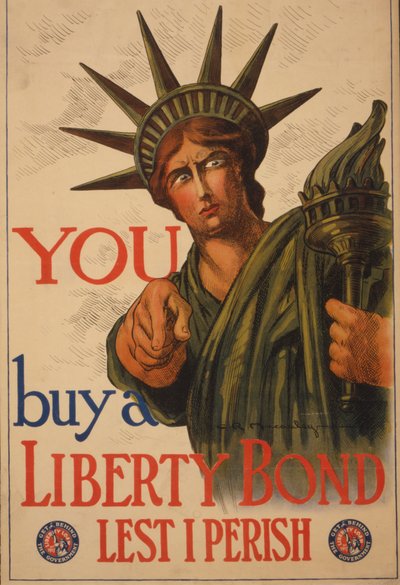 Jij--Koop een Liberty-obligatie anders ga ik ten onder door Charles Raymond Macauley