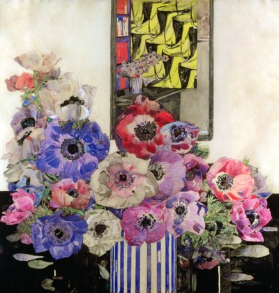 Anemonen, ca. 1915-16 door Charles Rennie Mackintosh