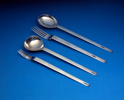 D.W. Hislop set van lepels en vorken door Charles Rennie Mackintosh