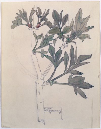 Vlier, Walberswick, 1915 door Charles Rennie Mackintosh