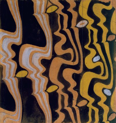 Textielontwerp door Charles Rennie Mackintosh