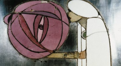Witte kast ontworpen voor mevrouw Rowat, 1902 door Charles Rennie Mackintosh
