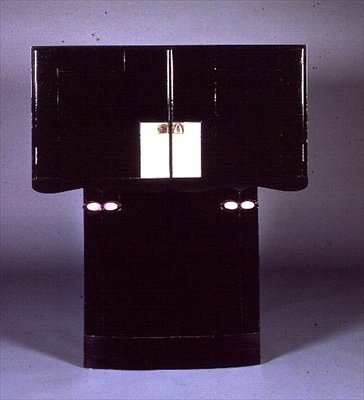 Schrijftafel voor Hill House, Helensburgh (gesloten) door Charles Rennie Mackintosh