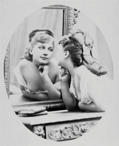 Portret van de actrice Henriette Victoire Drouard (1851-1923). door Charles Reutlinger