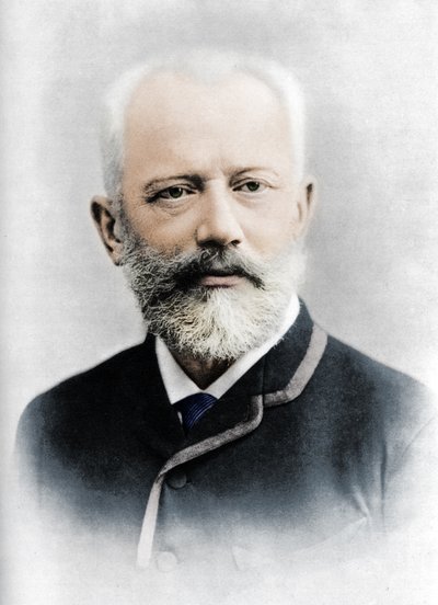Pjotr Iljitsj Tsjaikovski 1840 - 1893, Russische componist door Charles Reutlinger