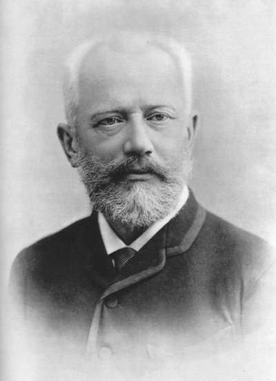 Pjotr Iljitsj Tsjaikovski 1840 - 1893, Russische componist door Charles Reutlinger