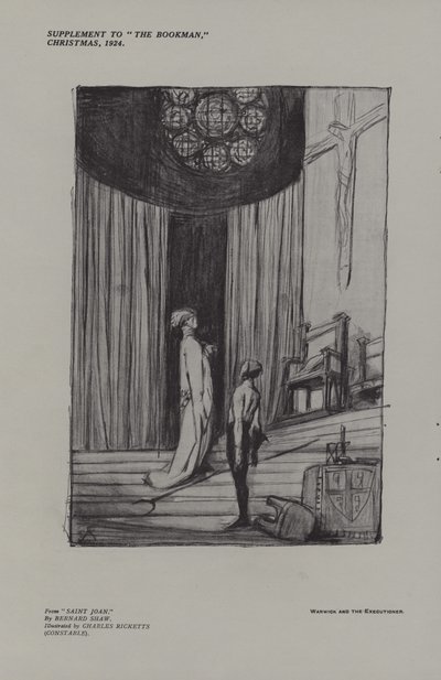 Warwick en de beul van Sint Joan door Charles Ricketts