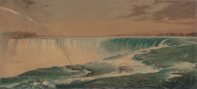De Grote Waterval, Niagara door Charles Risdon, after Frederick Edwin Church