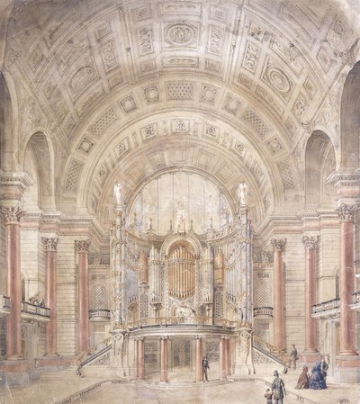Het interieur van de Grote Zaal, St George