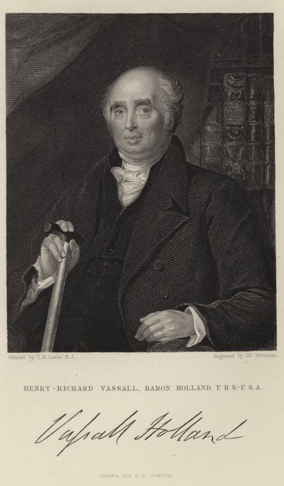 Henry Richard Fox door Charles Robert Leslie