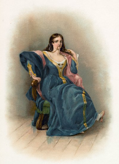 Katharina uit De getemde feeks door Charles Robert Leslie