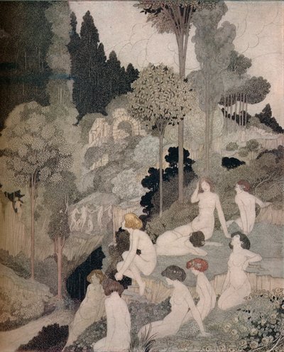 Een Herfst Intermezzo, ca. 1910 door Charles Robinson