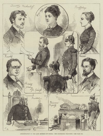 Moord op de overleden Keizer van Rusland, de Veroordeelde Gevangenen door Sir John Charles Robinson