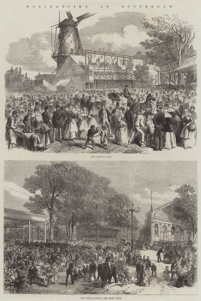 Vakantietijd in Rotterdam door Sir John Charles Robinson