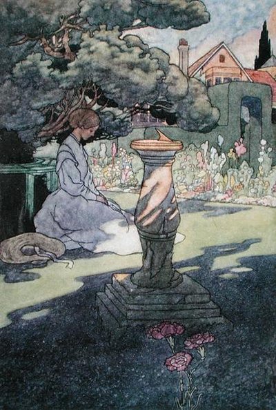 Laatste zonnestralen, gepubliceerd 1912 door Charles Robinson