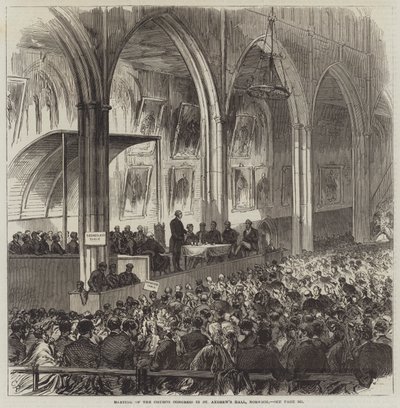 Vergadering van het Kerkcongres in St Andrew