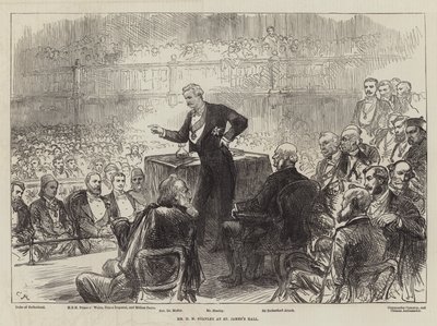 Mr H M Stanley in St James
