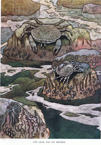 De krab en zijn moeder door Charles Robinson