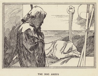De hond Argus door Sir John Charles Robinson