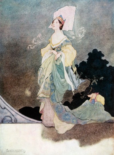 De mooiste van de hofdames van de koningin door Charles Robinson
