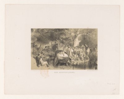 Rechtspraak en veroordeling in het bos door Charles Rochussen