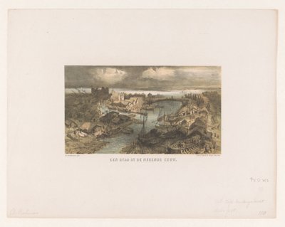 Stadsgezicht door Charles Rochussen