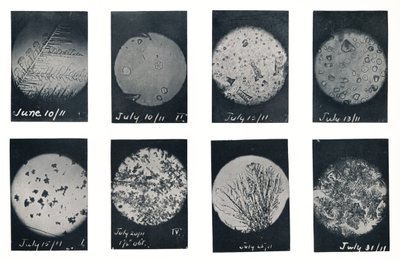 IJskristallen in spleet, juni-juli 1911, 1913 door Charles S Wright