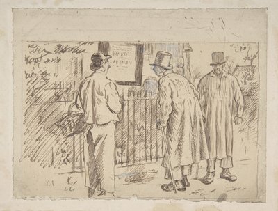 Een wolf in schaapskleren door Charles Samuel Keene